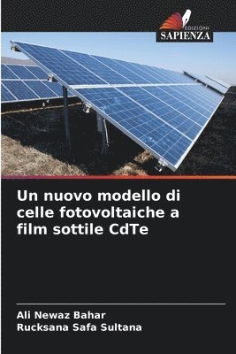 nuovo modello di celle fotovoltaiche a film sottile CdTe (häftad)