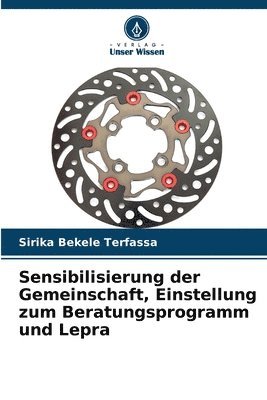 Sensibilisierung der Gemeinschaft, Einstellung zum Beratungsprogramm und Lepra (inbunden)
