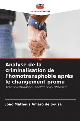 Analyse de la criminalisation de l'homotransphobie après le changement promu (häftad)