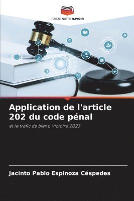 Application de l'article 202 du code p�nal (inbunden)