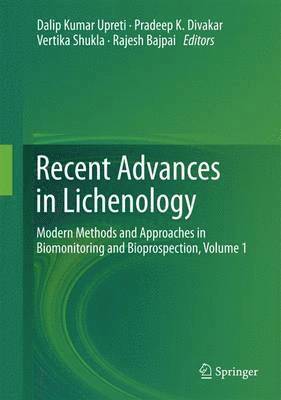 Recent Advances in Lichenology (inbunden)