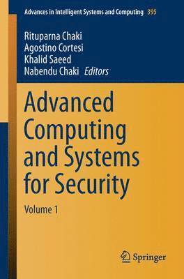 Advanced Computing and Systems for Security (hftad)