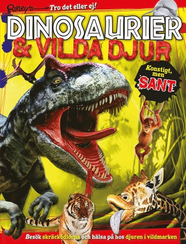 Ripley's dinosaurier & vilda djur - konstigt men sant (inbunden)