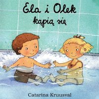 Ellen och Olle badar (Polska) (kartonnage)