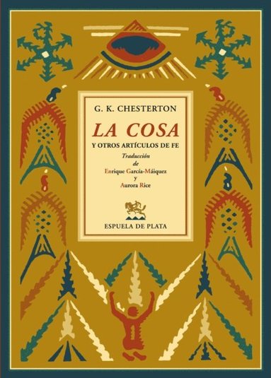 La cosa y otros artÿculos de fe (e-bok)