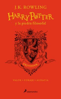 Harry Potter Y La Piedra Filosofal (20 Aniv. Gryffindor) / Harry Potter and the Sorcerer's Stone (Gryffindor) (kartonnage)