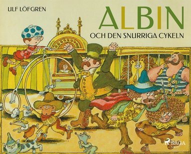 Albin och den snurriga cykeln (e-bok)
