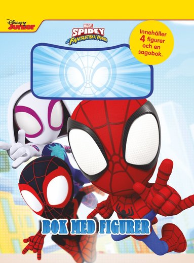 Marvel - Spidey & his Amazing Friends (4 figurer och bok) (kartonnage)