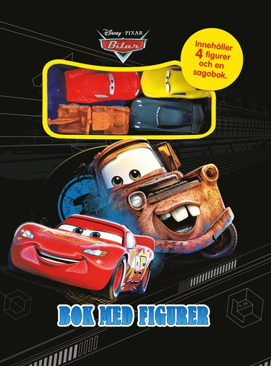 Disney - Cars (4 figurer och bok) (inbunden)