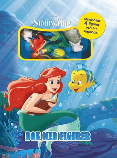 Disney - Mermaids (4 figurer och bok) (kartonnage)