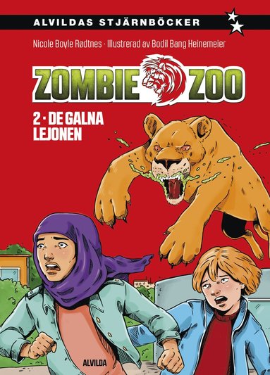 De galna lejonen (inbunden)