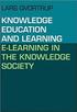 Knowledge, education and learning