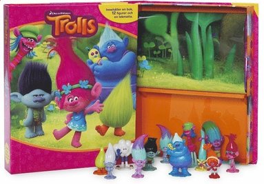 Dream Works Trolls (Sagobok, figurer, lekmatta) (inbunden)