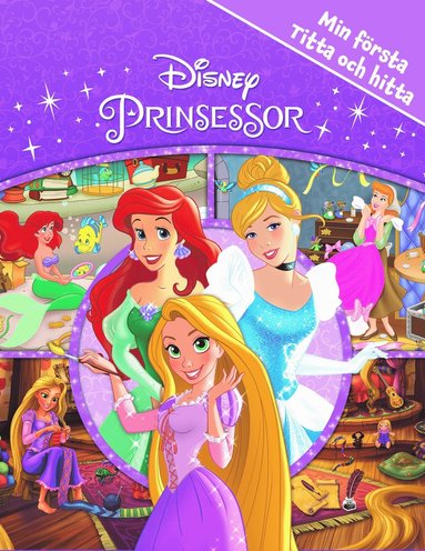 Min första Titta & Hitta Disney Prinsessor (inbunden)