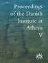 Proceedings of the Danish Institute at Athens