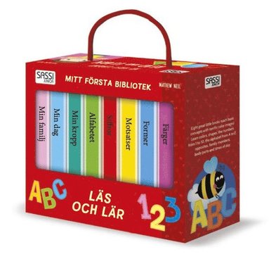 Mitt första bibliotek : med 8 böcker (inbunden)