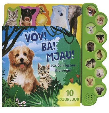 Djurungar - med 10 djurljud (inbunden)
