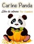 Libro da colorare panda carino per bambini