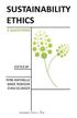 Sustainability Ethics