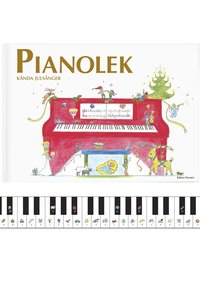 Pianolek : kända julsånger (inbunden)