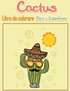 Cactus Libro da colorare per bambini