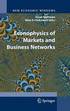 Econophysics of Markets and Business Networks