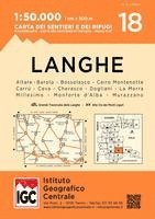 Wanderkarte 18 Langhe 1:50000 (hftad)