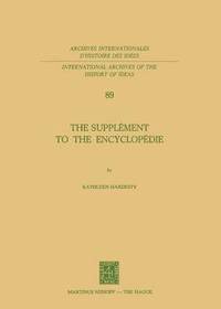 The Supplment to the Encyclopdie (inbunden)