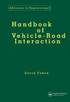 Handbook of Vehicle-Road Interaction