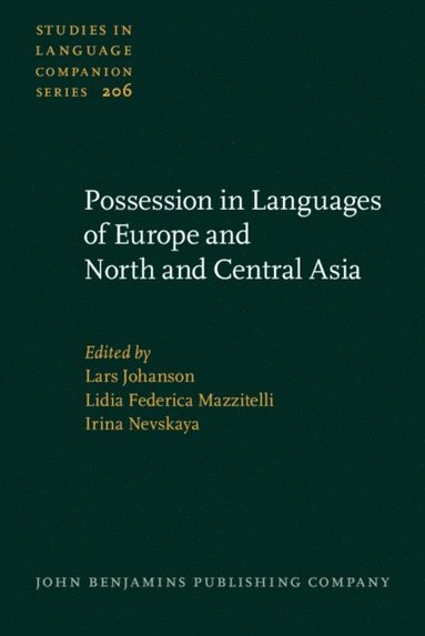 Possession in Languages of Europe and North and Central Asia (e-bok)