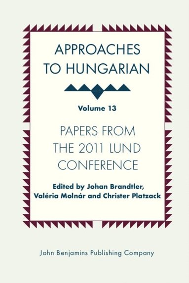Approaches to Hungarian (häftad)