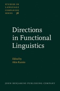 Directions in Functional Linguistics (e-bok)