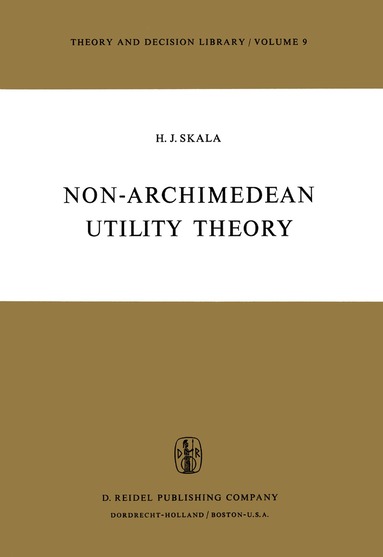 Non-Archimedean Utility Theory (h�ftad)