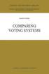 Comparing Voting Systems