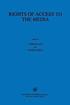 Rights of Access to the Media