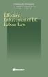 Effective Enforcement of EC Labour Law