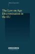 Law on Age Discrimination in the EU