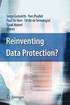 Reinventing Data Protection?