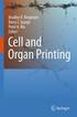 Cell and Organ Printing