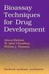Bioassay Techniques for Drug Development
