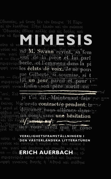 Mimesis : Verklighetsframstllningen i den vsterlndska litteraturen (inbunden)