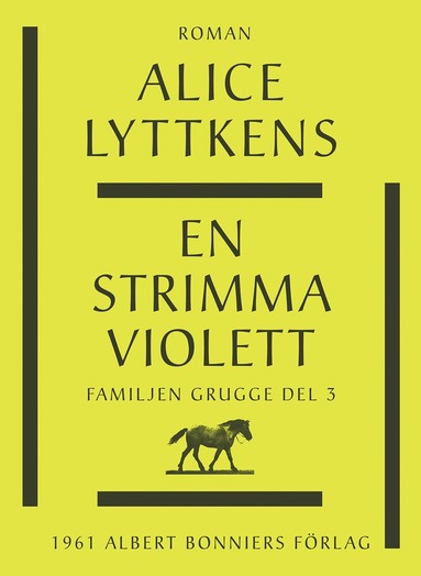 En strimma violett (häftad)