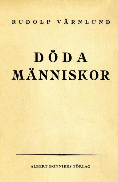 D�da m�nniskor : noveller (e-bok)