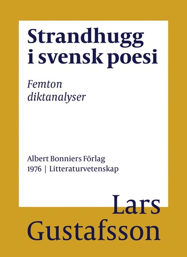 Strandhugg i svensk poesi : femton diktanalyser (pocket)
