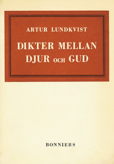 Dikter mellan djur och gud (e-bok)