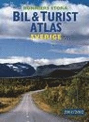 Bonniers stora bil- & turistatlas Sverige 2001/2002 (inbunden)