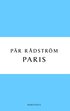 Paris : en krleksroman
