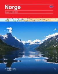 Norge vägkarta : 1:1,5m - Falsad (9789113056869) | Bokus