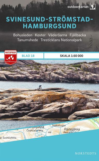 Outdoorkartan Svinesund Strömstad Hamburgsund : Blad 18 skala 1:50000 ...