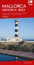 Mallorca Menorca Ibiza EasyMap : Skala 1:200.000